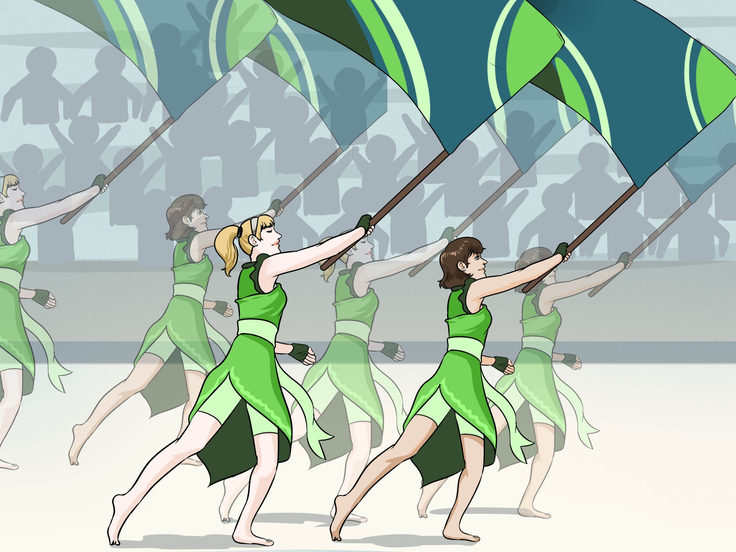 4 Ways To Do Color Guard WikiHow