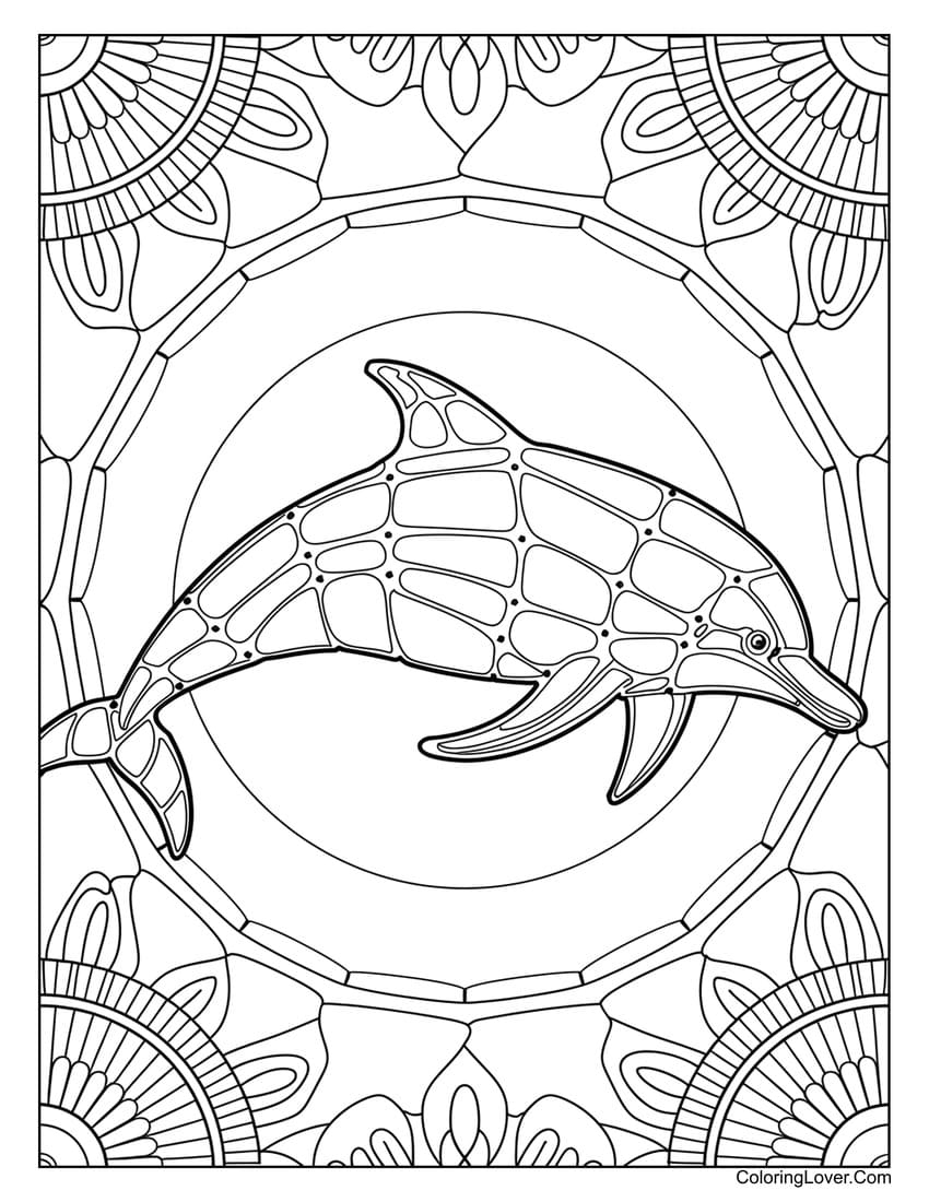 42 Dolphin Coloring Pages Free Printables For All Ages 