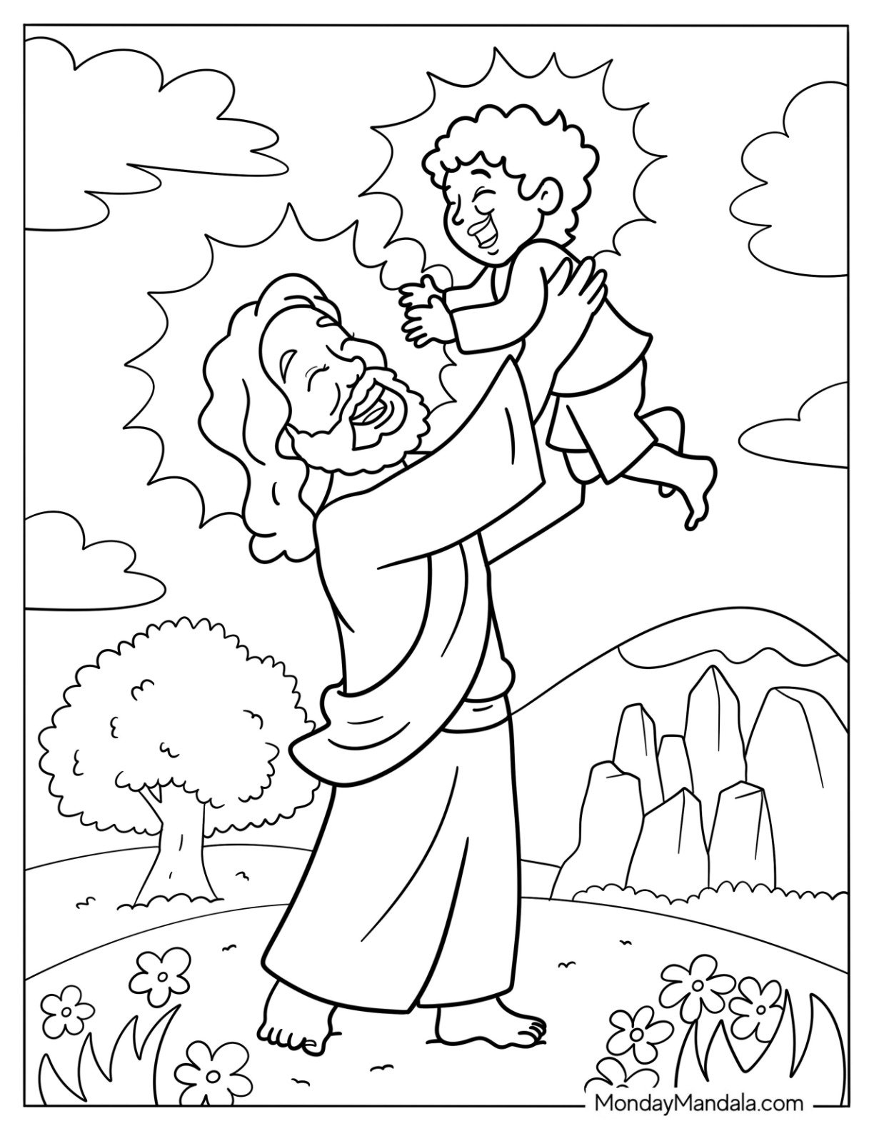 printable bible coloring pages