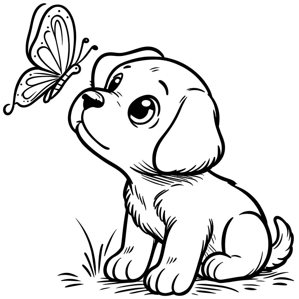 5 Cute Dog Coloring Pages Dog Coloring Cute Kids Dog Coloring Puppy Coloring Cute Puppy Dogs Cute Gift Idea Animal Coloring Puppy Etsy UK