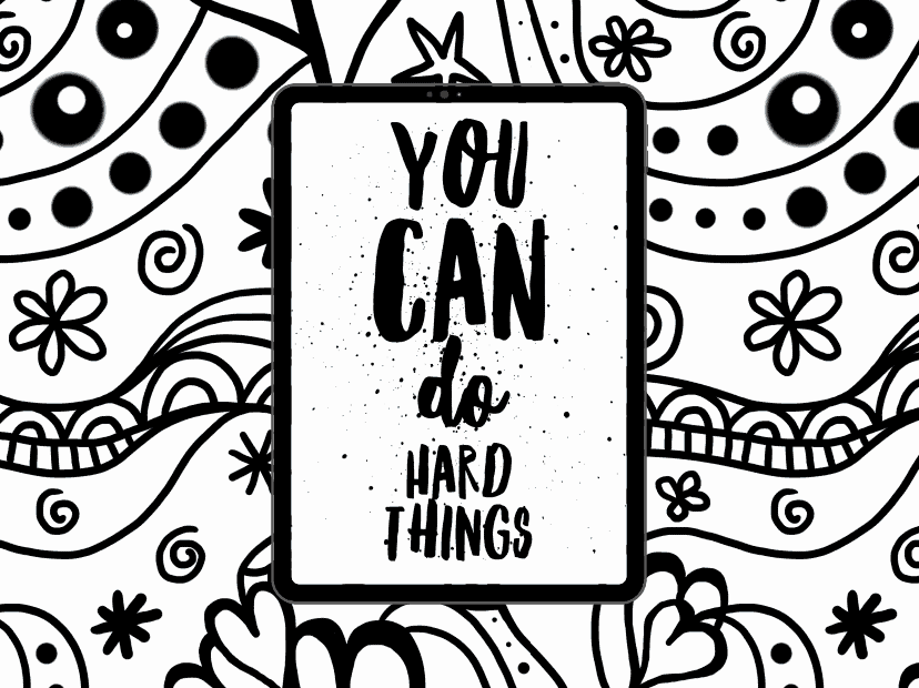 5 Empowering Coloring Pages For Teens Free Printables I Spy Fabulous