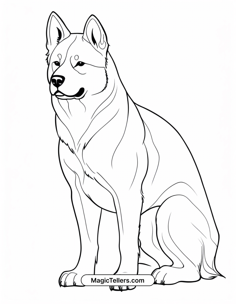 free coloring pages of dogs
