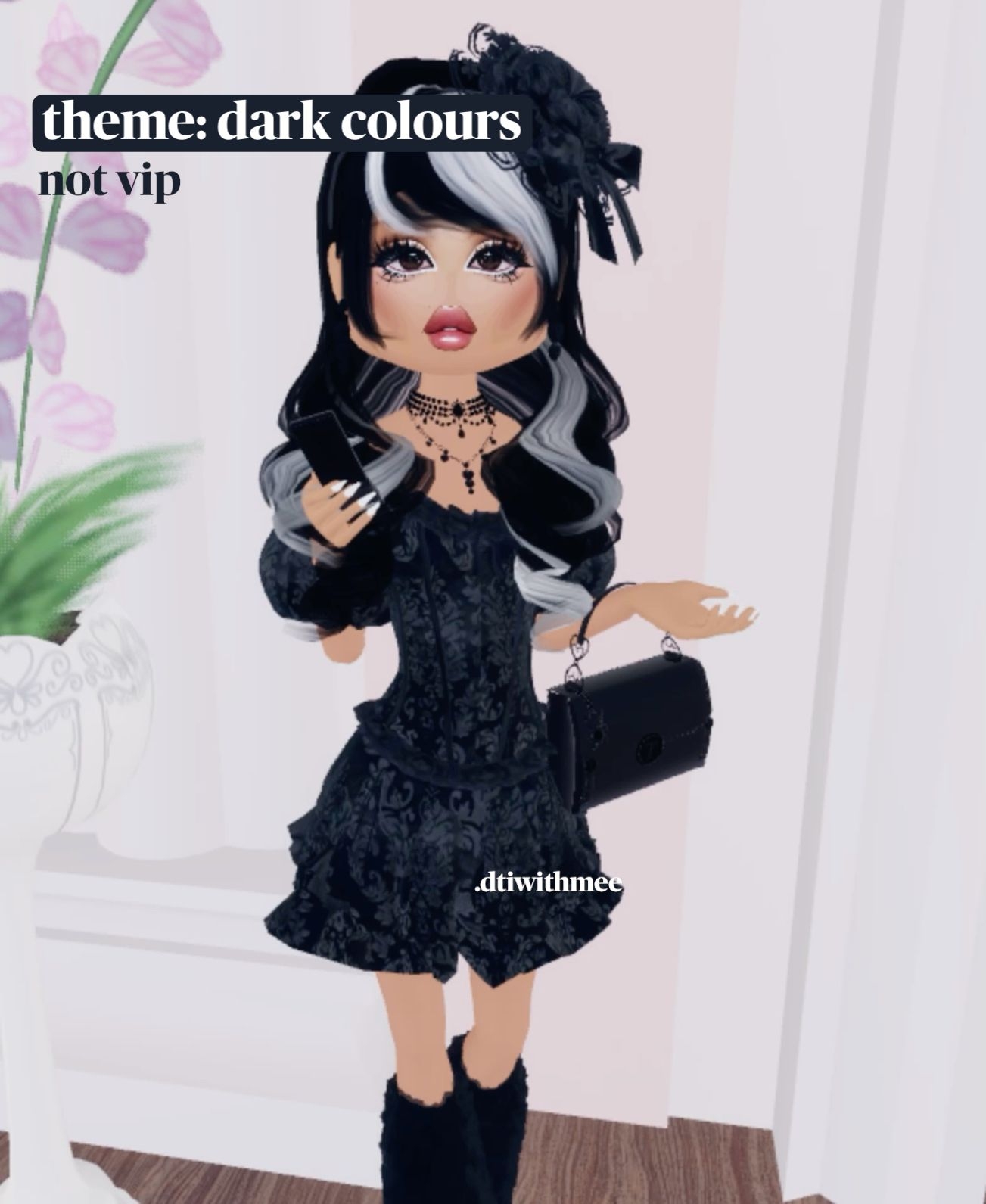 7 Dark Colors Dti Ideas Dark Colors Dress To Impress Colorful Dresses