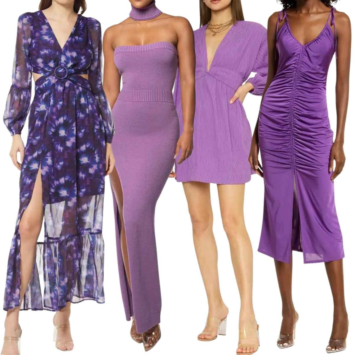 8 Best Color Shoes To Wear With A Purple Dress Outfit