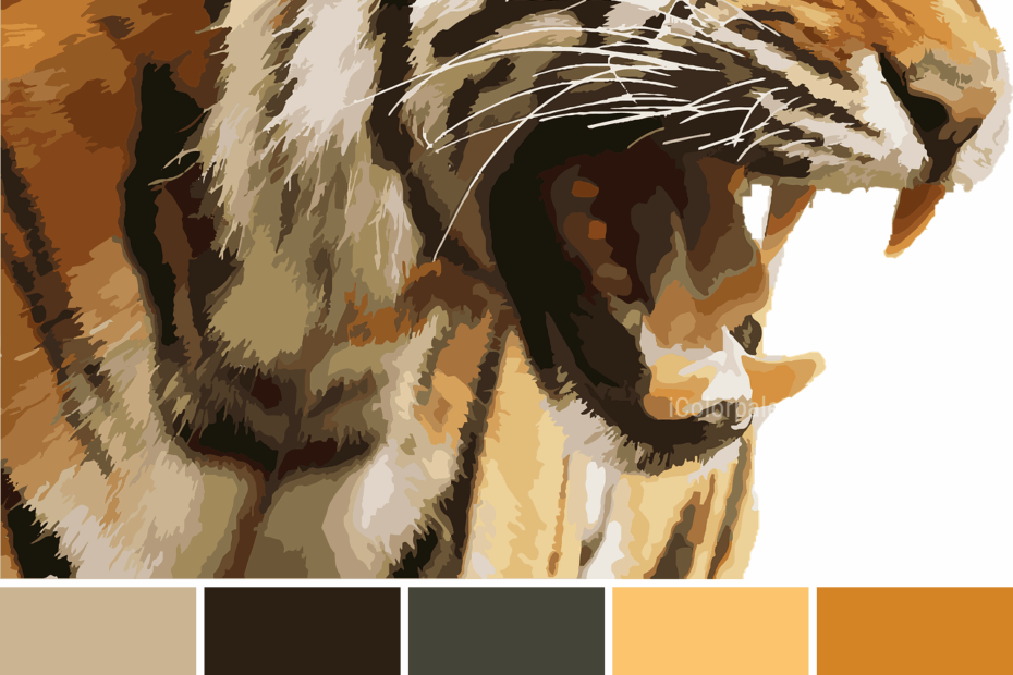 94 Tiger Color Palette Ideas In 2025 IColorpalette