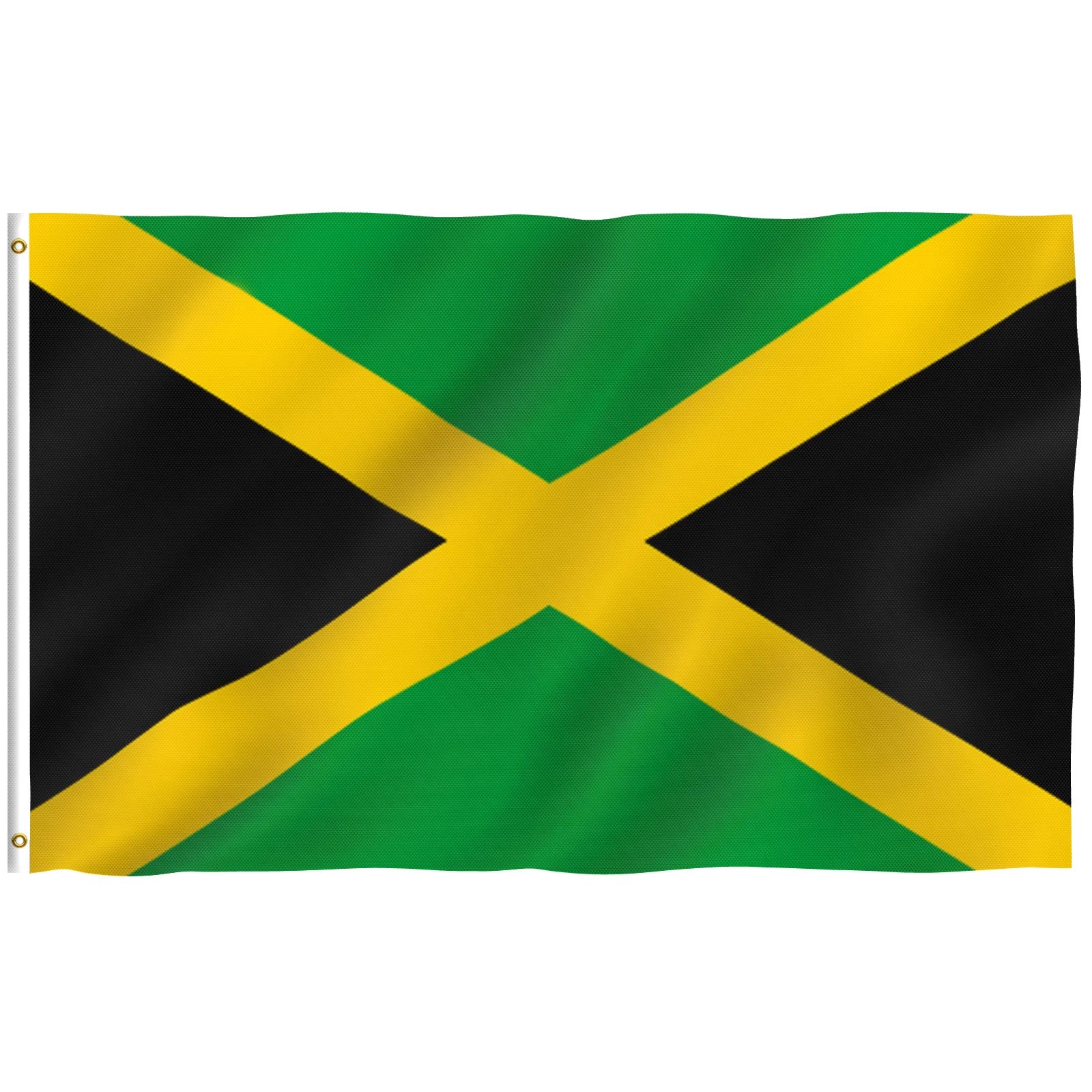 Amazon Anley Fly Breeze 3x5 Foot Jamaica Flag Vivid Color 