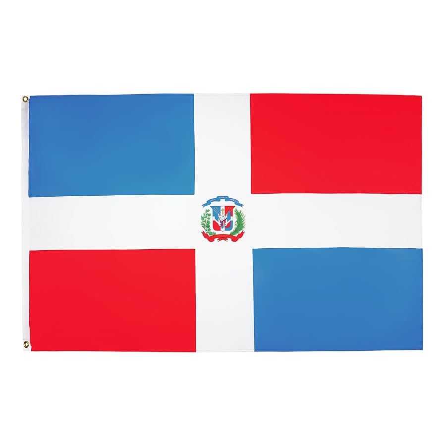 dominican flag colors