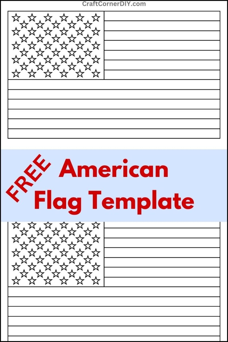 american flag coloring sheet printable