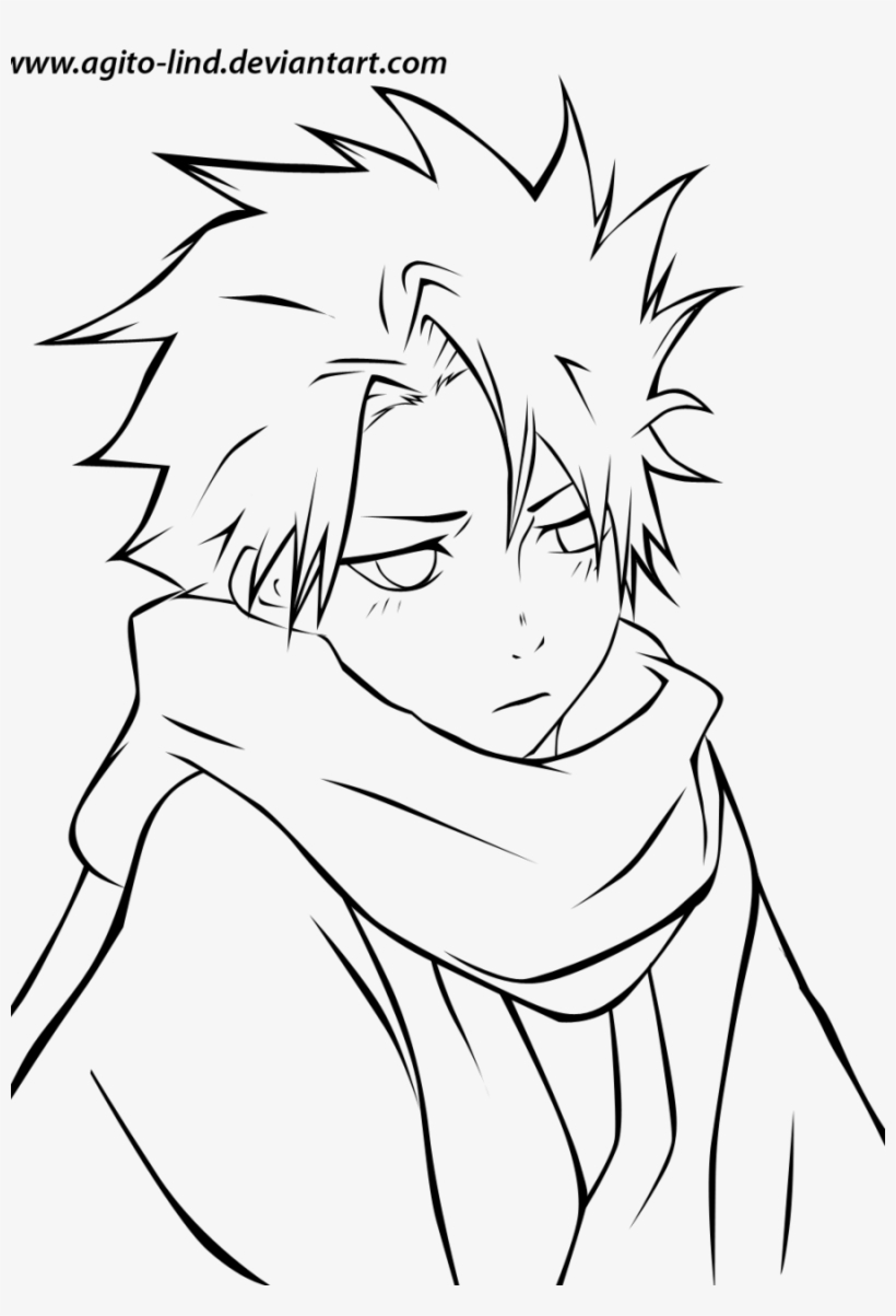 anime character coloring pages