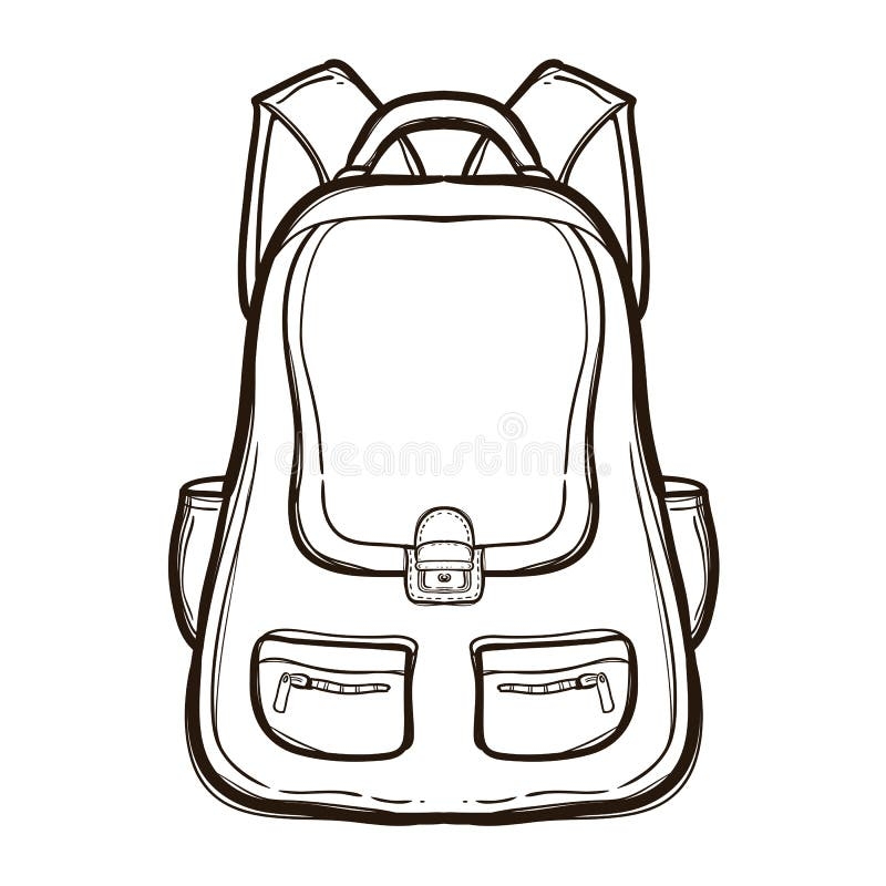 Backpack Coloring Stock Illustrations 2 509 Backpack Coloring Stock Illustrations Vectors U0026 Clipart Dreamstime