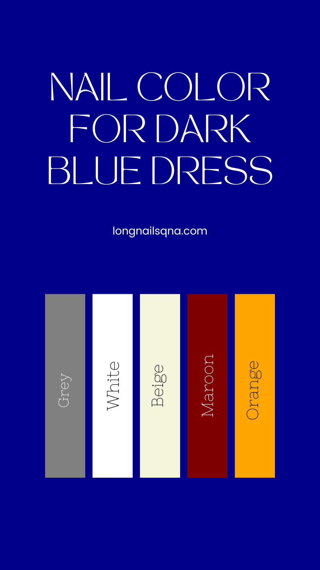 Best Nail Color For Blue Dress Color Ideas U0026 Nail Polish