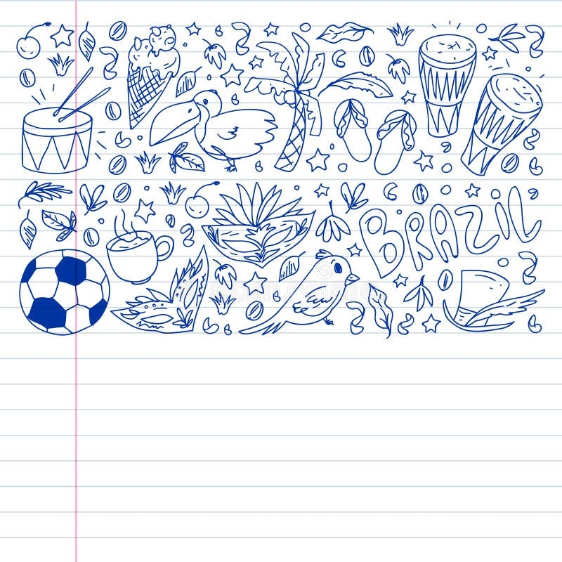 brazil flag coloring page