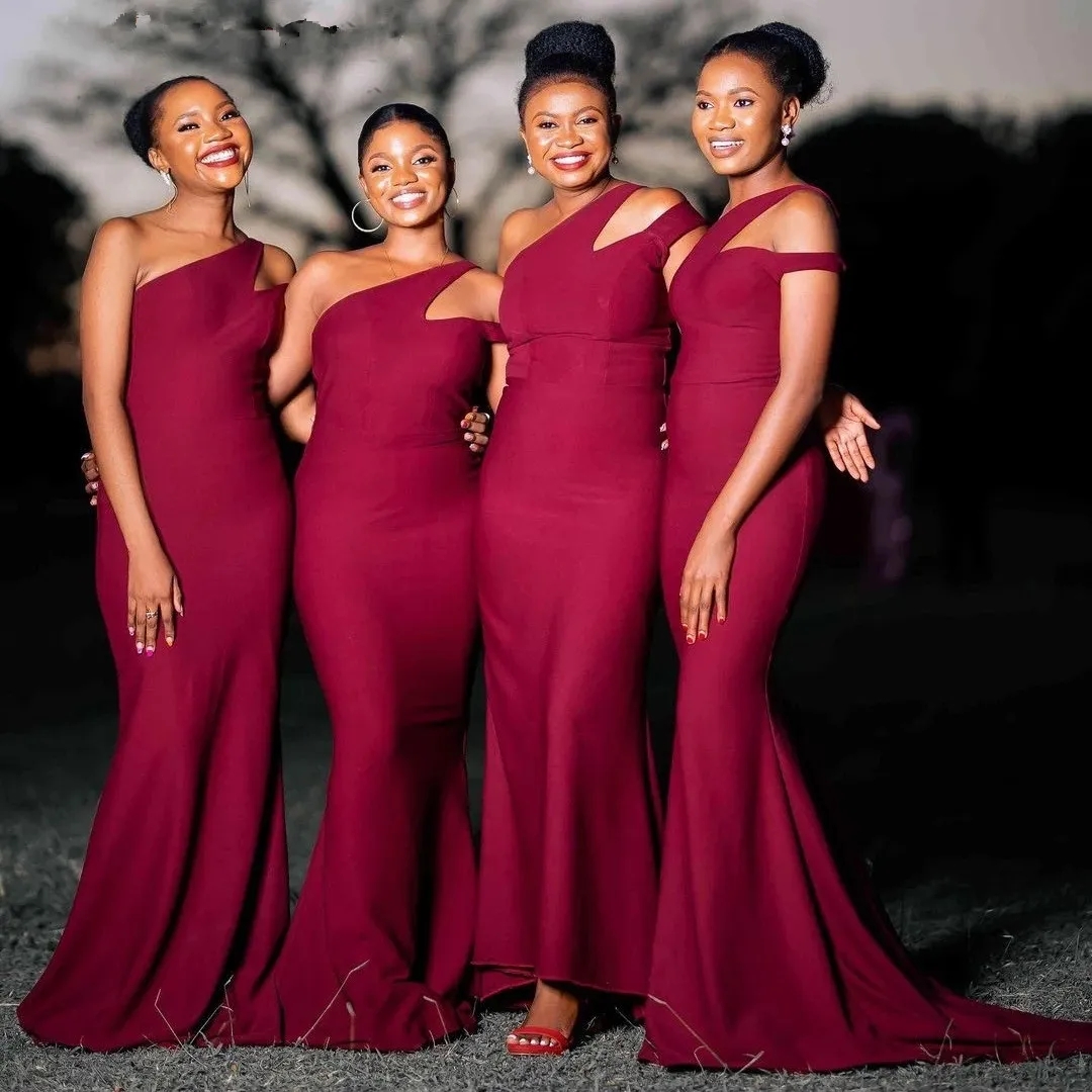 Burgundy Long Bridesmaid Dresses Burgundy Dress For Wedding Burgundy Bridesmaid Dresses Long