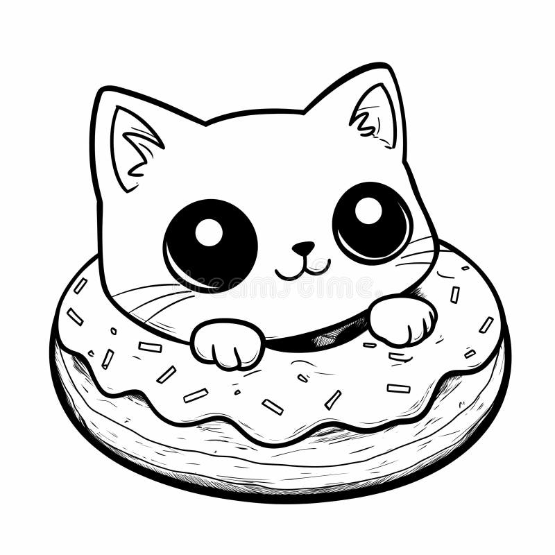 Cats Kawaii Coloring Stock Illustrations 391 Cats Kawaii Coloring Stock Illustrations Vectors U0026 Clipart Dreamstime