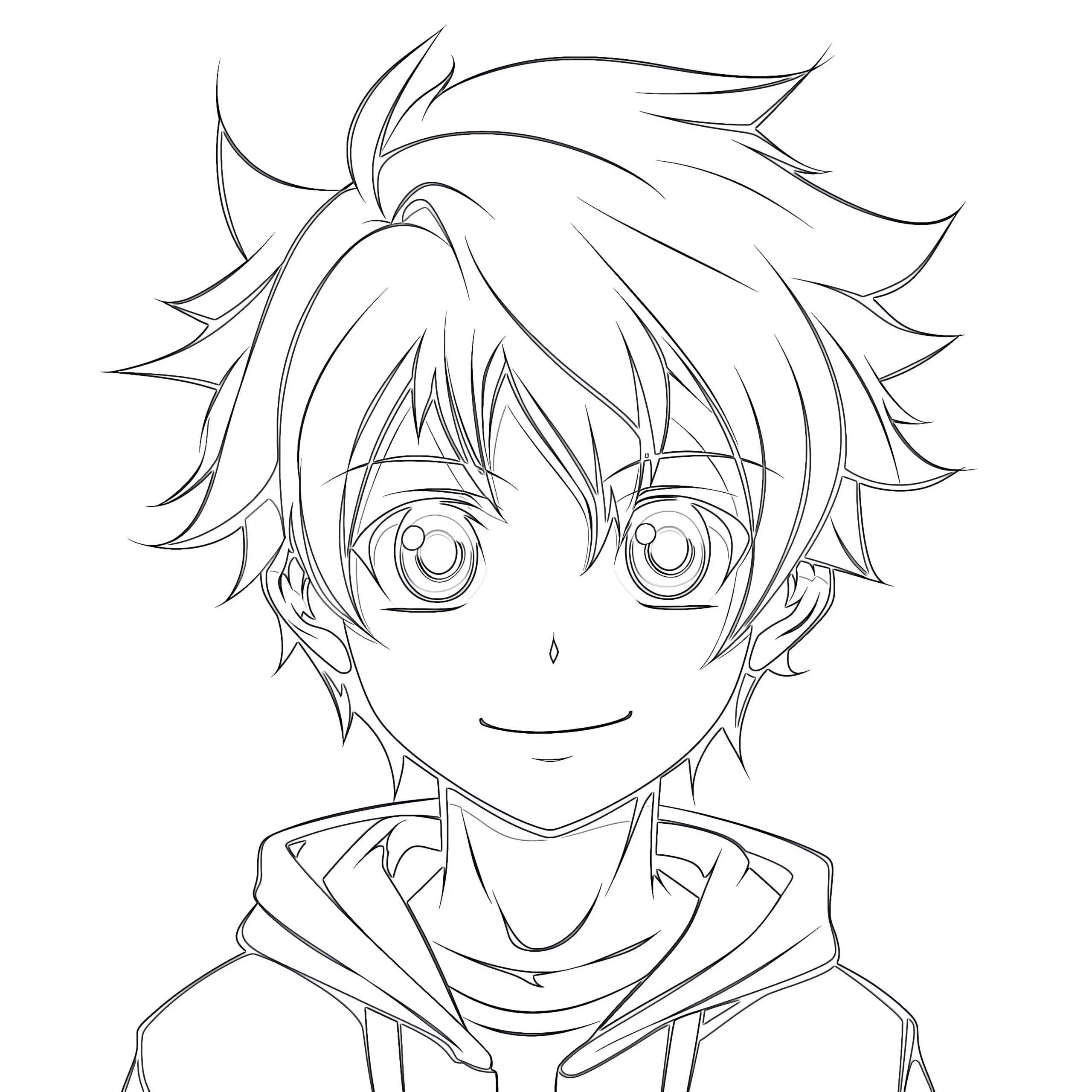anime coloring book