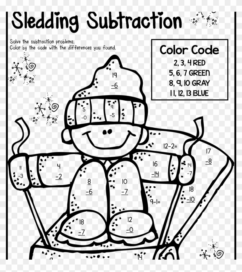 coloring math worksheets free