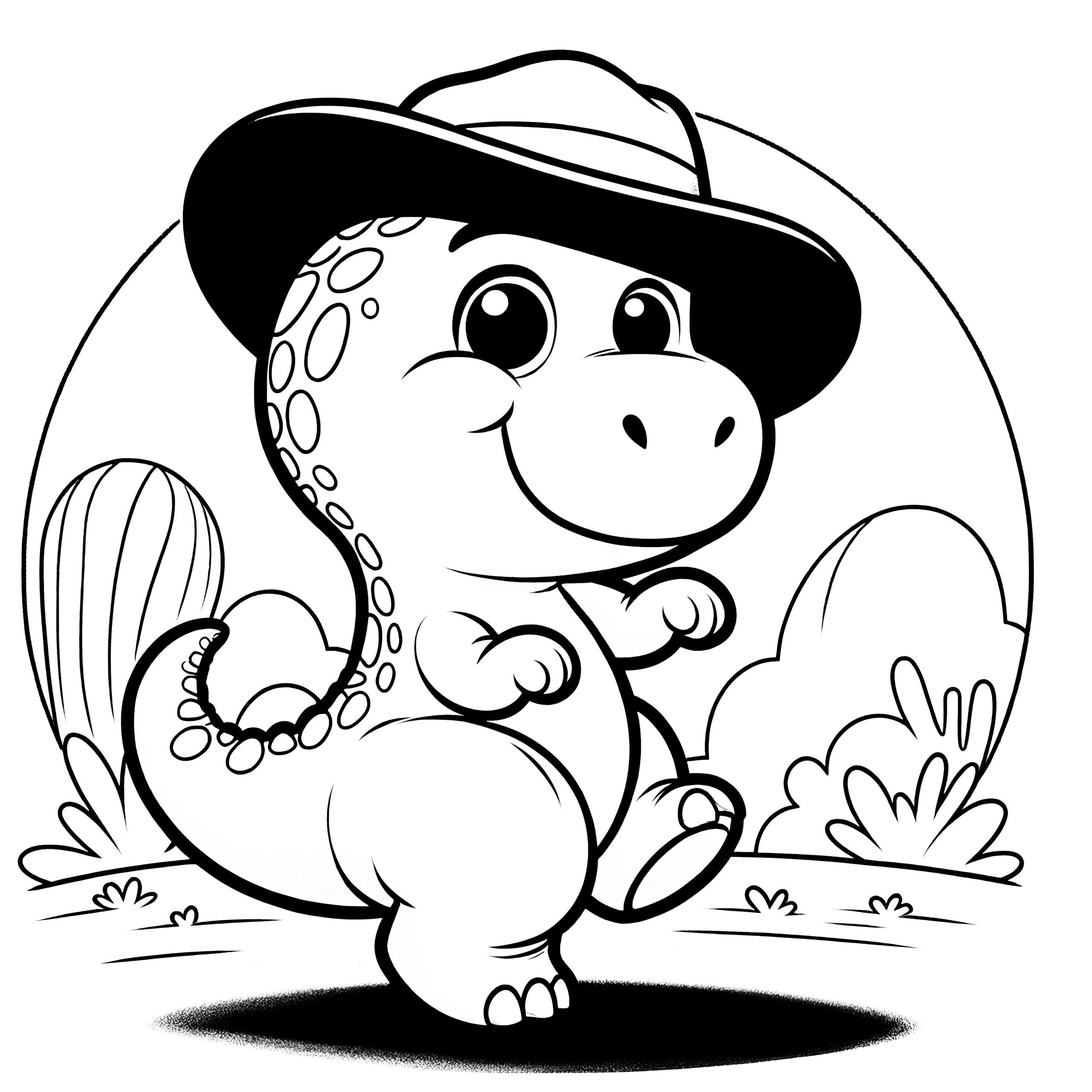 dinosaur pictures to color