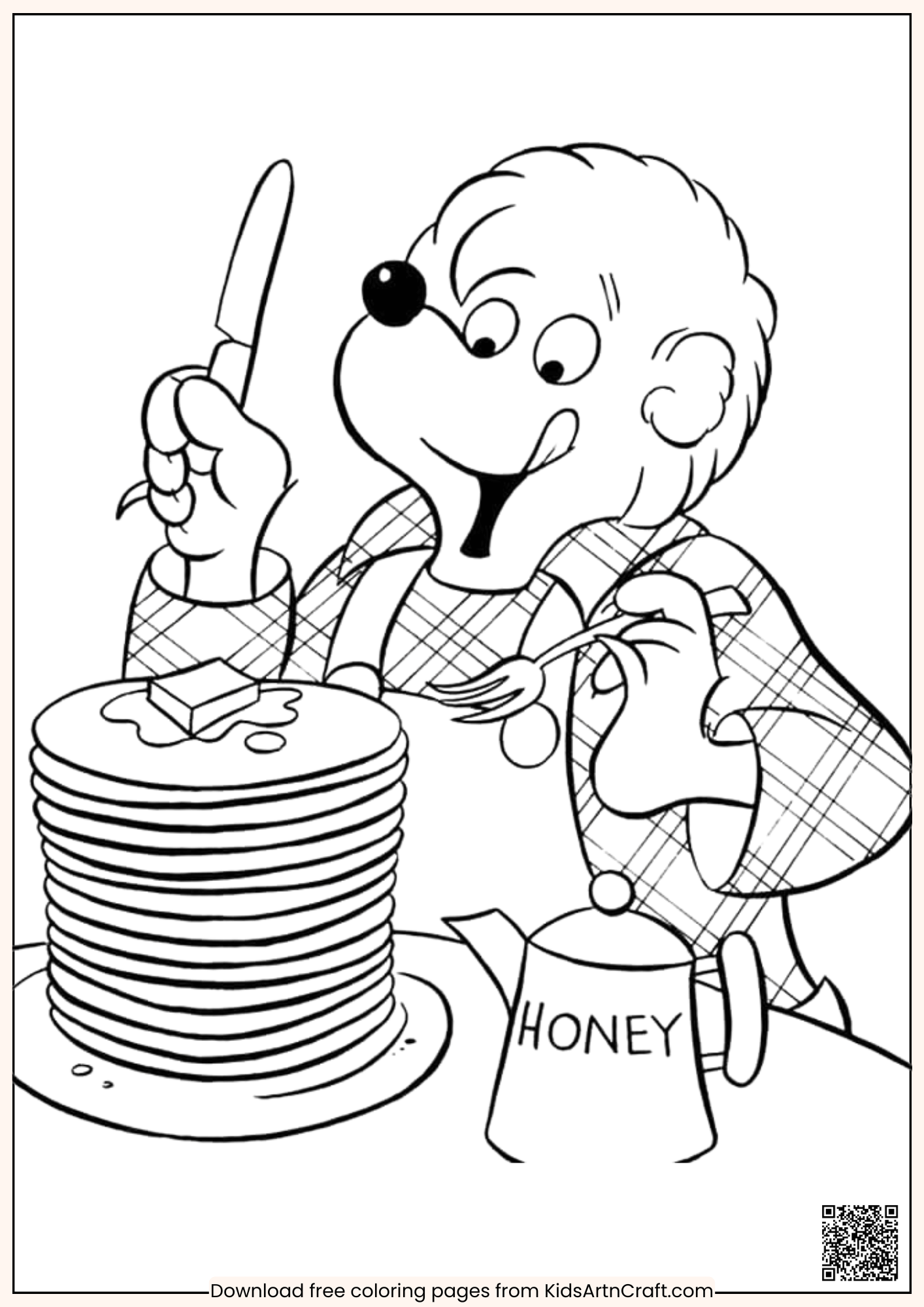 Creative Berenstain Bears Coloring Pages For Kids Kids Art U0026 Craft