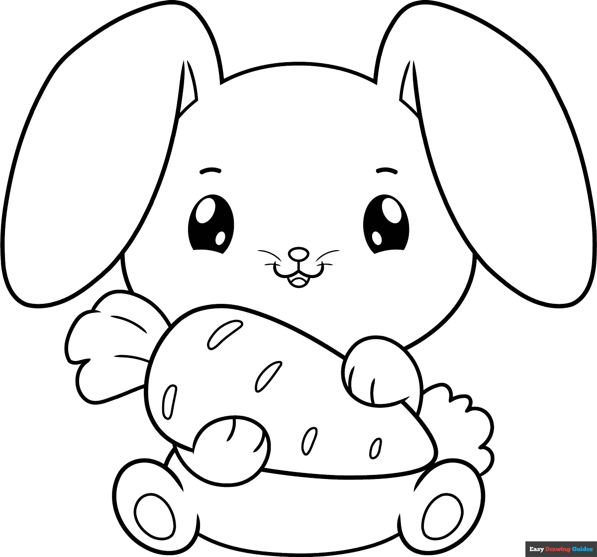 bunny pictures to color