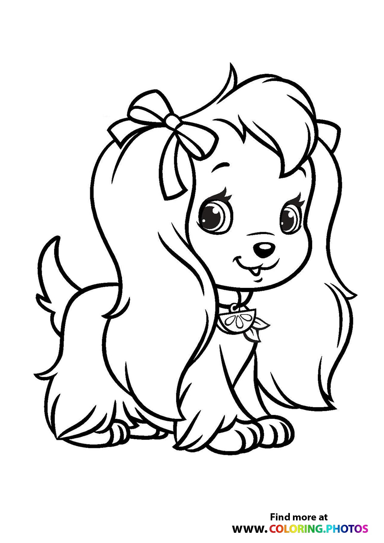 coloring dog pictures