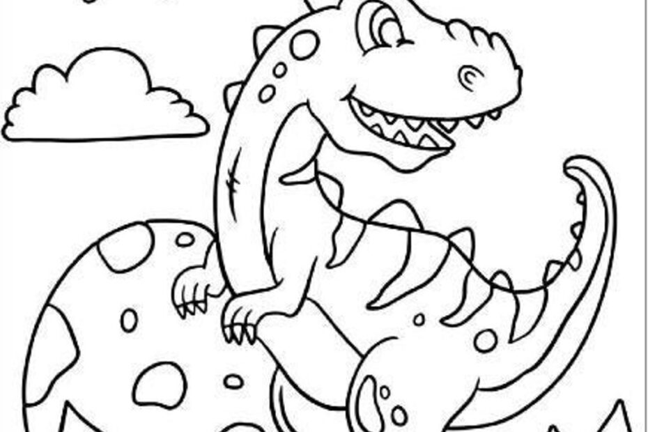 Dinosaur Coloring Book 46 Printable Coloring Sheets Kids Activity Book Dinosaur Printables PDF Coloring Book Etsy