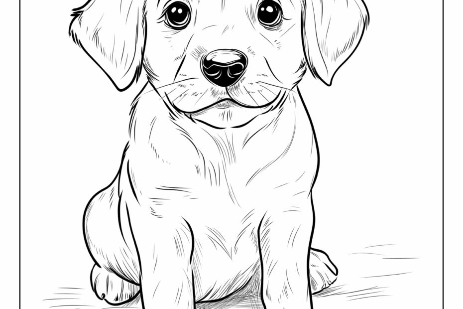 Dog And Puppy Coloring Pages And Coloring Sheets Free Printables Monograms Design Tools Patterns U0026 DIY Projects