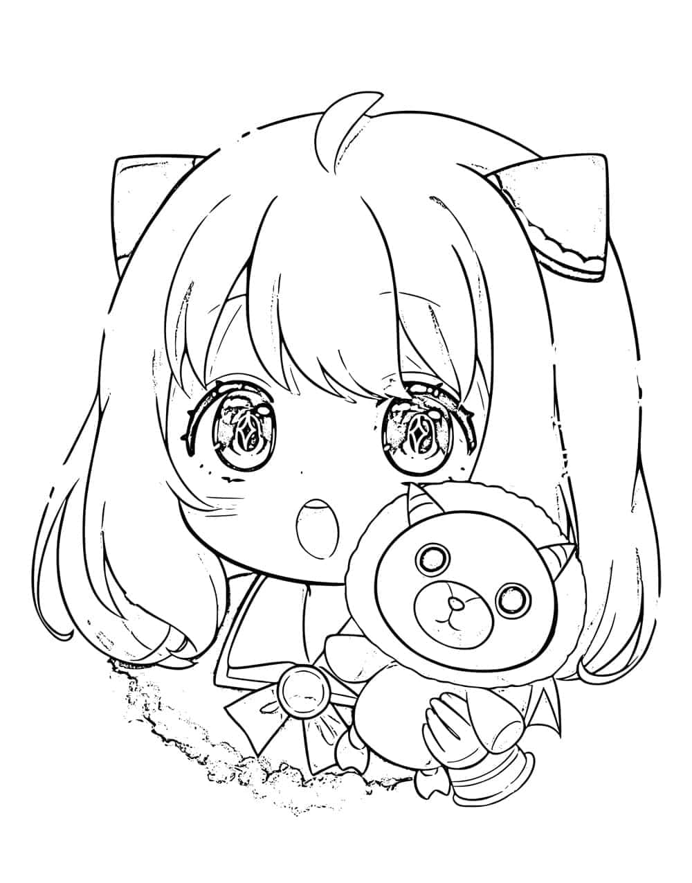 coloring anime characters