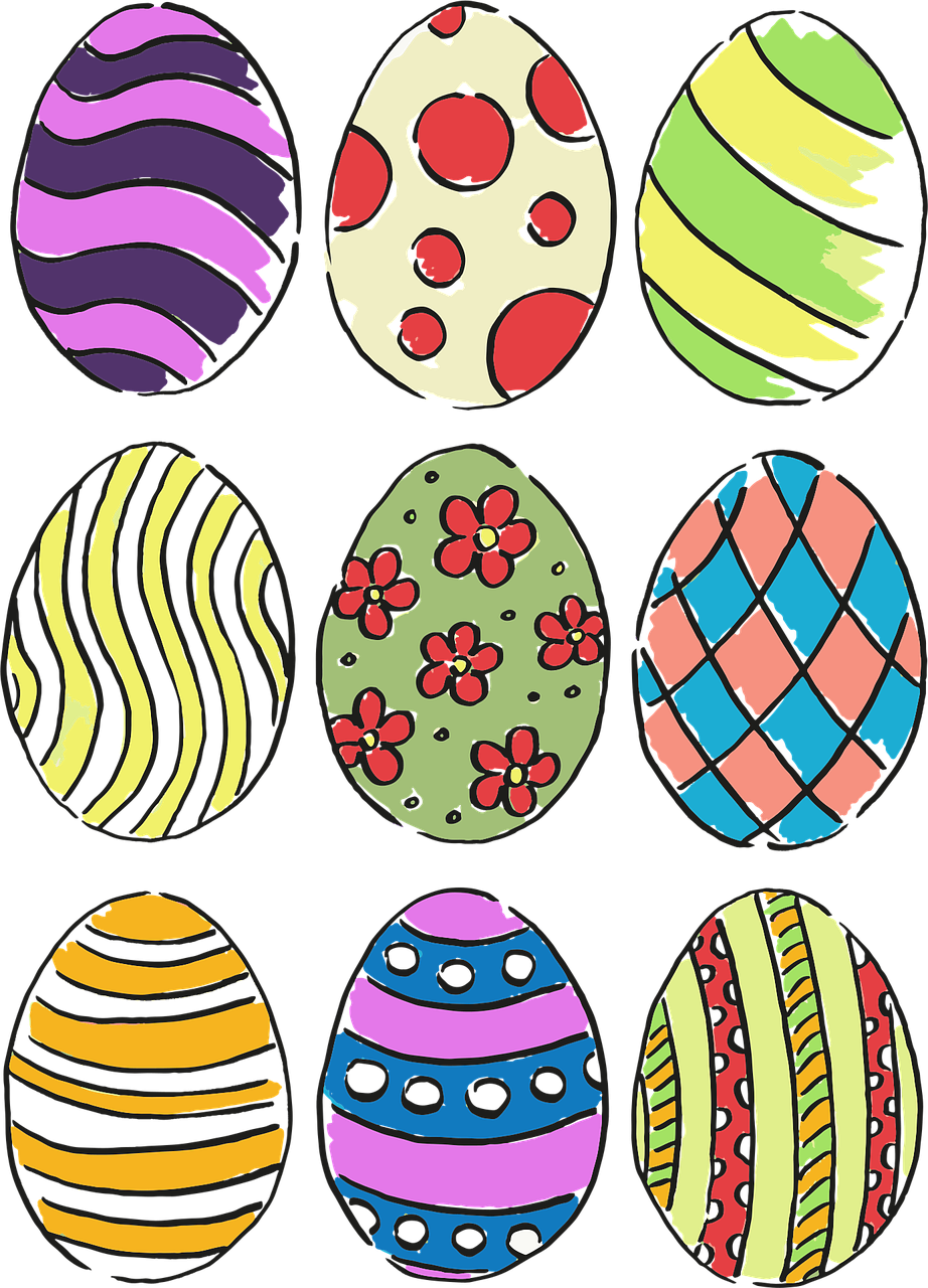 Download Easter Eggs Easter Eggs Royalty Free Vector Graphic Pixabay