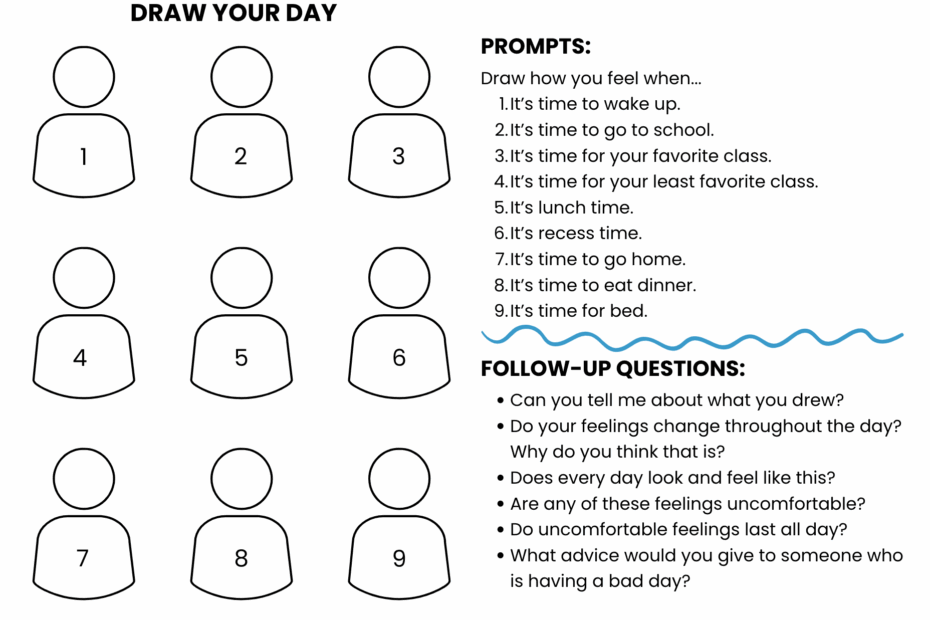 Draw Your Day Child Therapy Guide