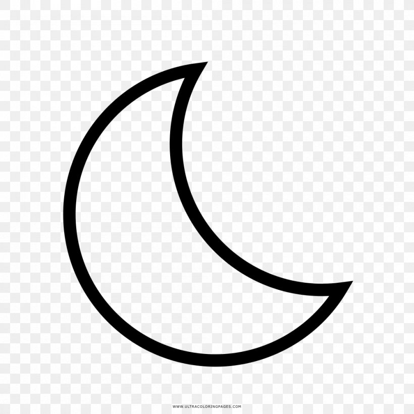 Drawing Moon Coloring Book Line Art PNG