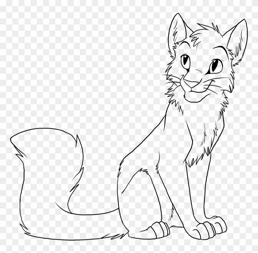 Drawn Black Cat Warrior Cat Color In Warrior Cats Clipart 1201705 PikPng