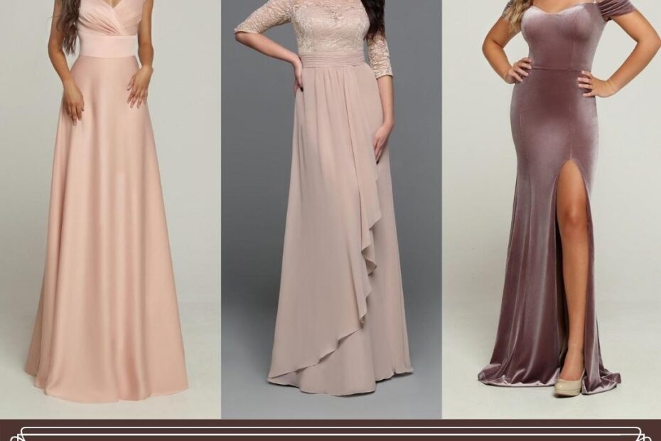 Dusty Rose U0026 Mauve Bridesmaids Dresses DaVinci Bridal