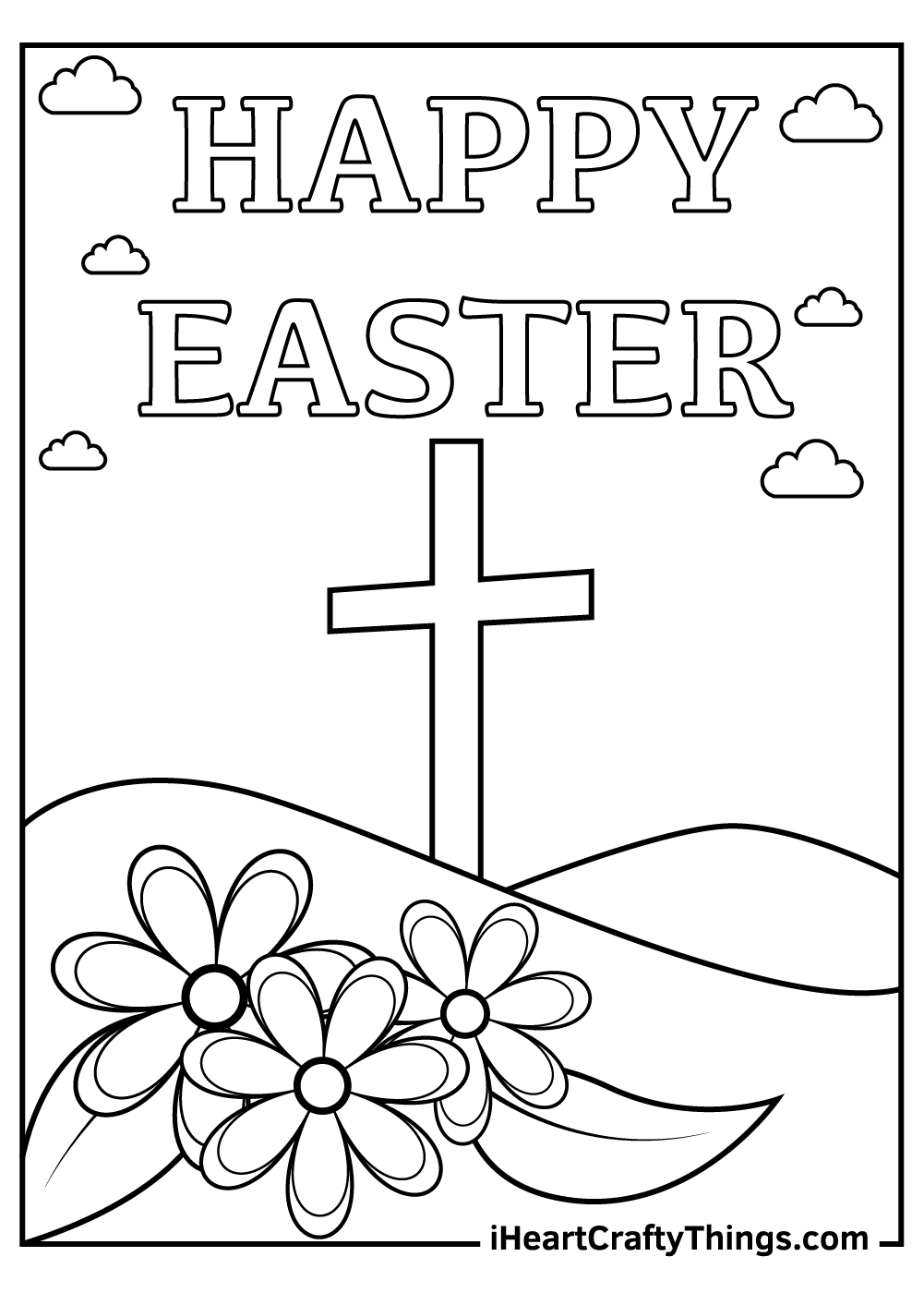 easter printables coloring pages