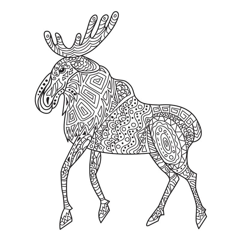 elk pictures to color