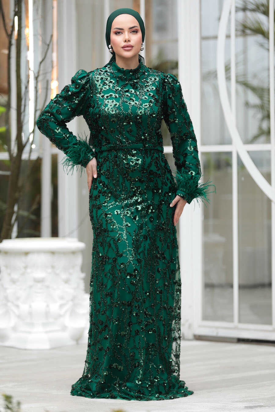 Emerald Green Elegant Evening Gowns 23421ZY Neva style