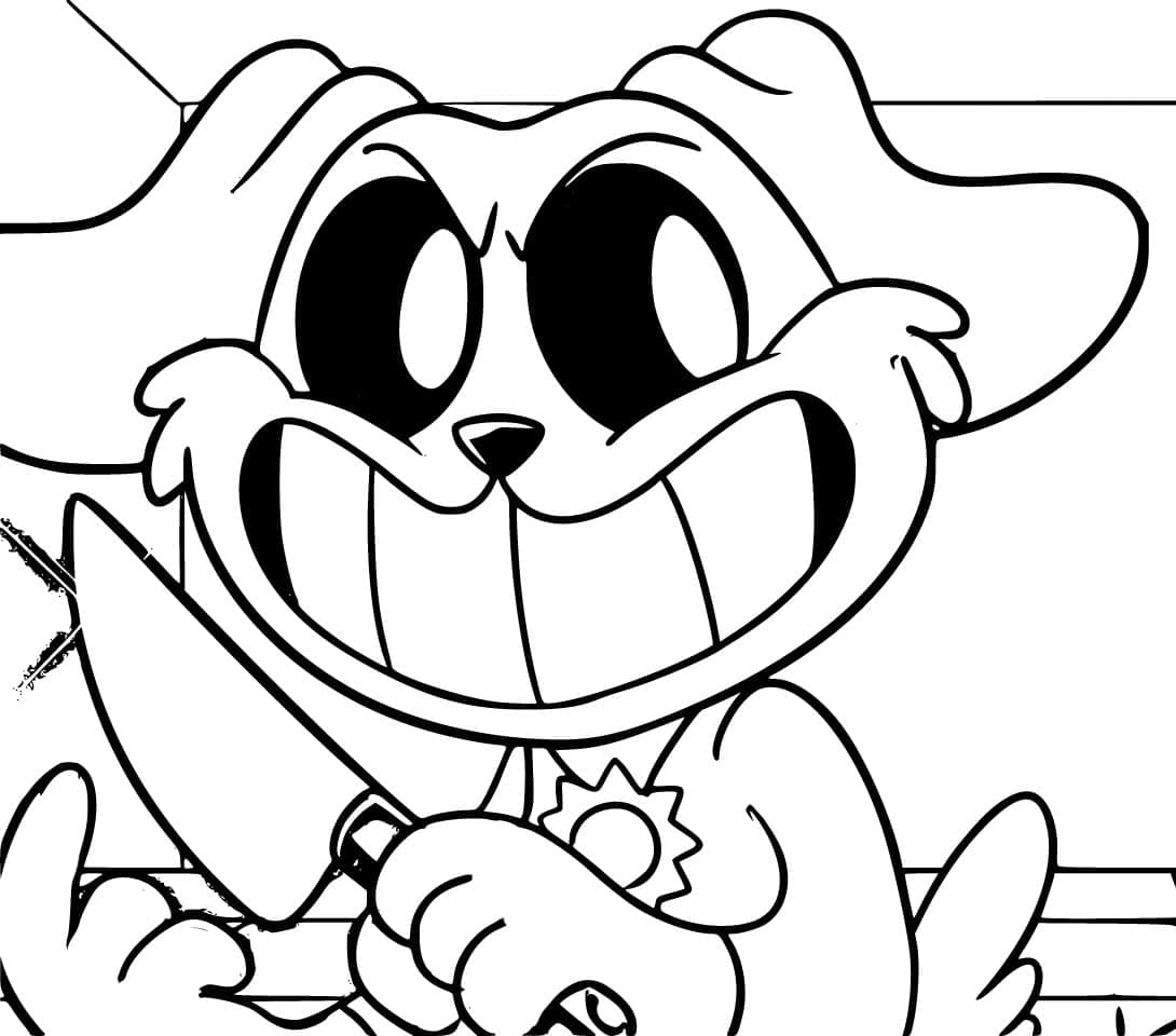 Evil DogDay Coloring Page Download Print Or Color Online For Free