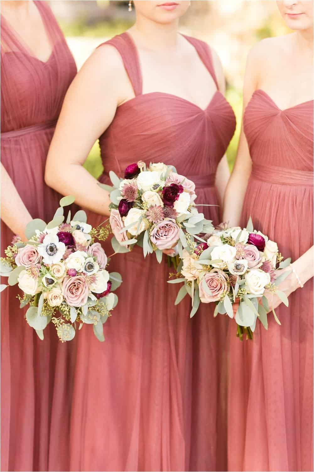 bridesmaid dresses fall colors