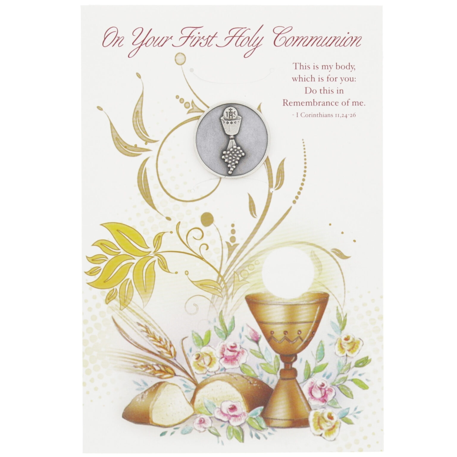 First Communion Cards Printable Printable Design Resources