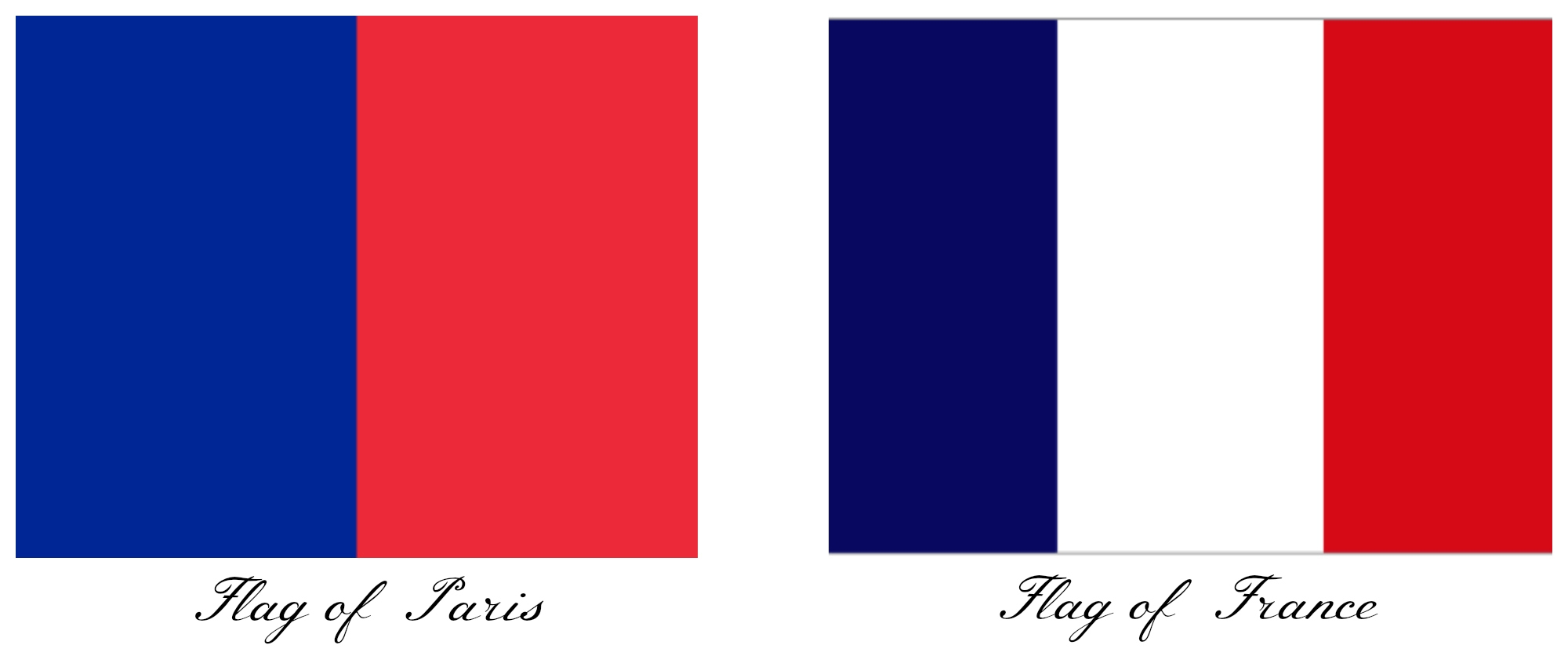 paris flag colors