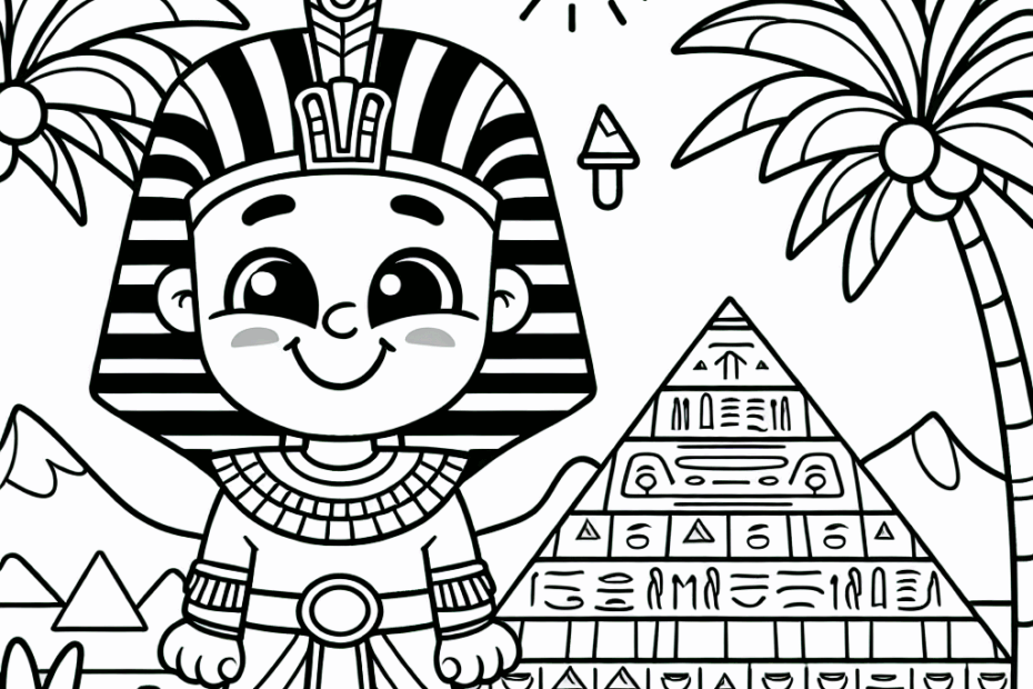 Free Egypt Color Book 15 Coloring Pages Explore The Wonders Of Egypt With Our Coloring Pages