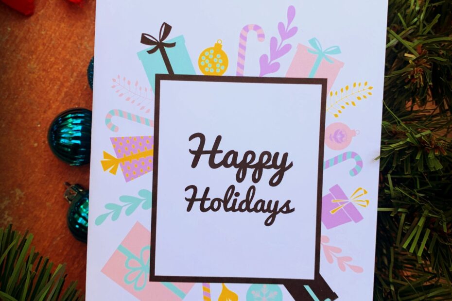Free Printable Holiday Cards Template Morena s Corner