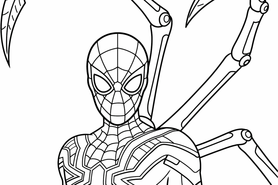 Free Spider Man Characters Coloring Pages For Kids 12 Printable