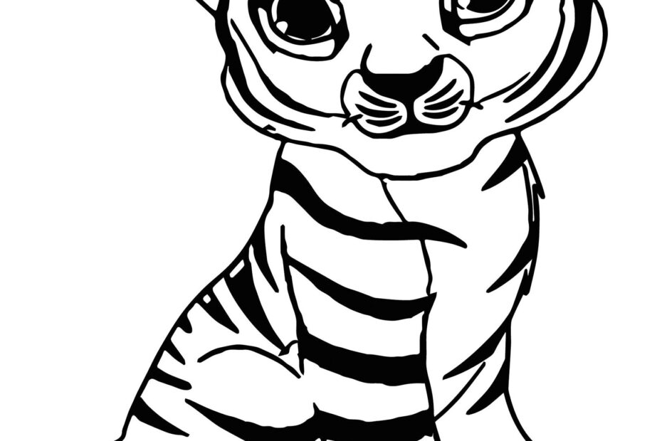 Free Tiger Drawing To Print And Color Tiger Coloring Pages