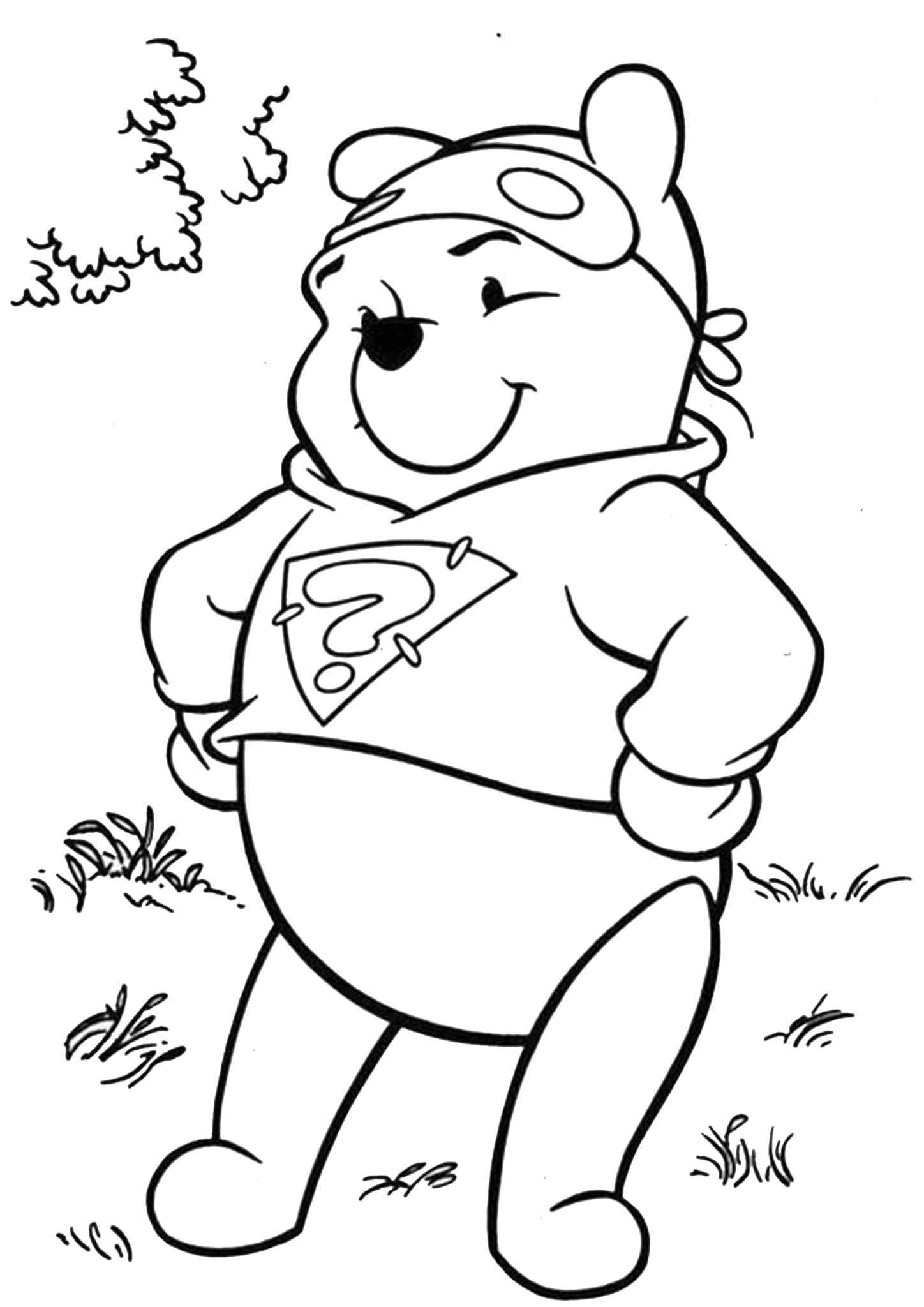 coloring pictures winnie the pooh