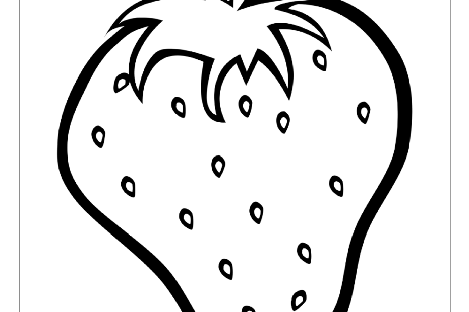 Fruit Coloring Pages Vegetable Coloring Pages Food Coloring Pages Free Printables MegaWorkbook