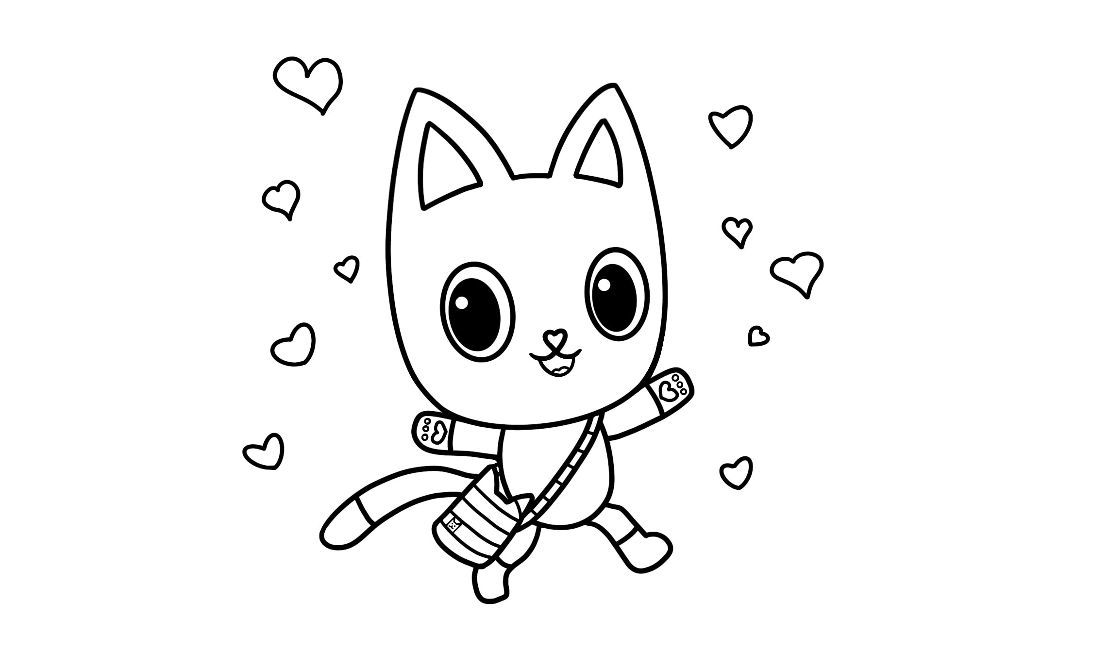 Gabby s Dollhouse Coloring Pages Ioanna Ladopoulou Art U0026 Design
