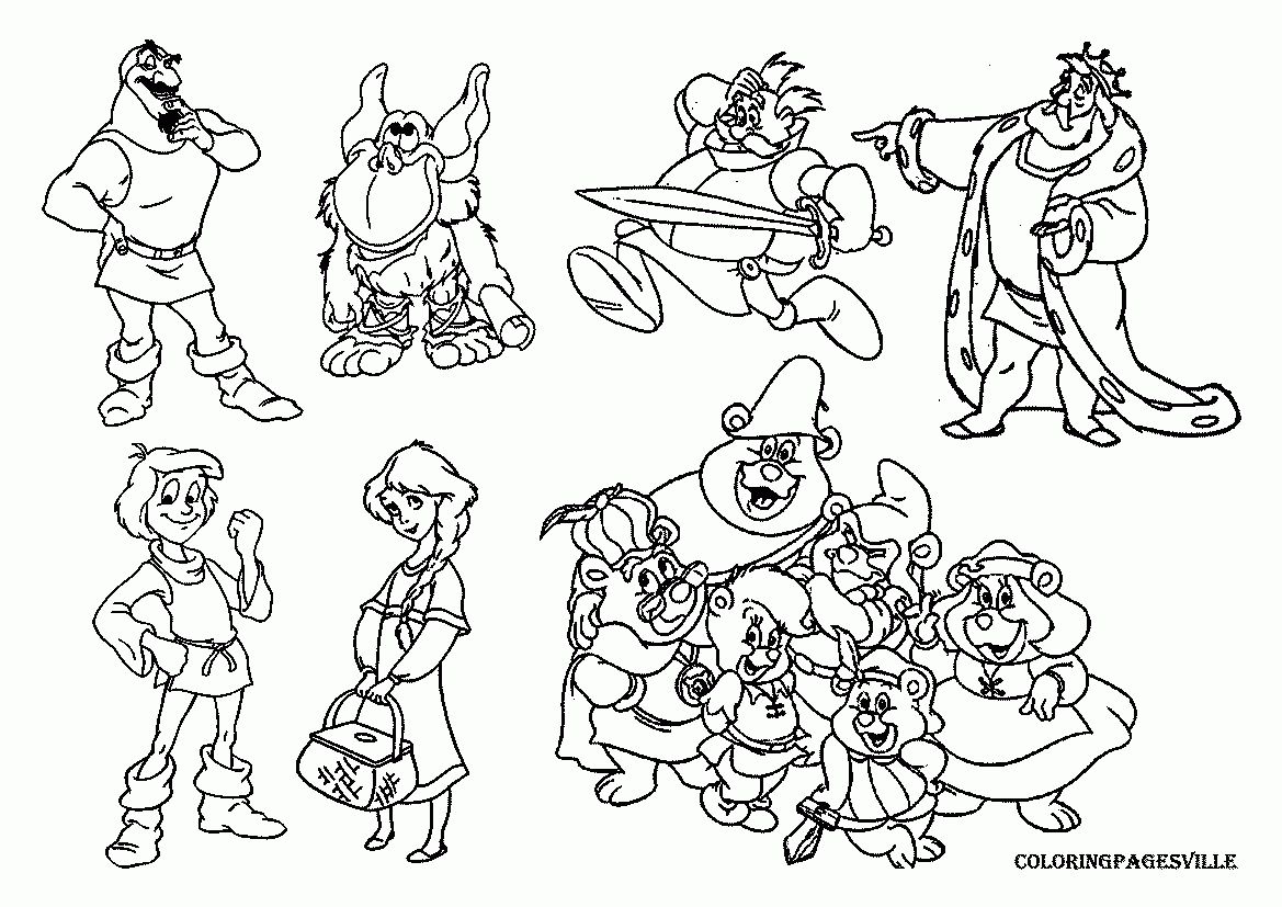 coloring pages of gummy bears