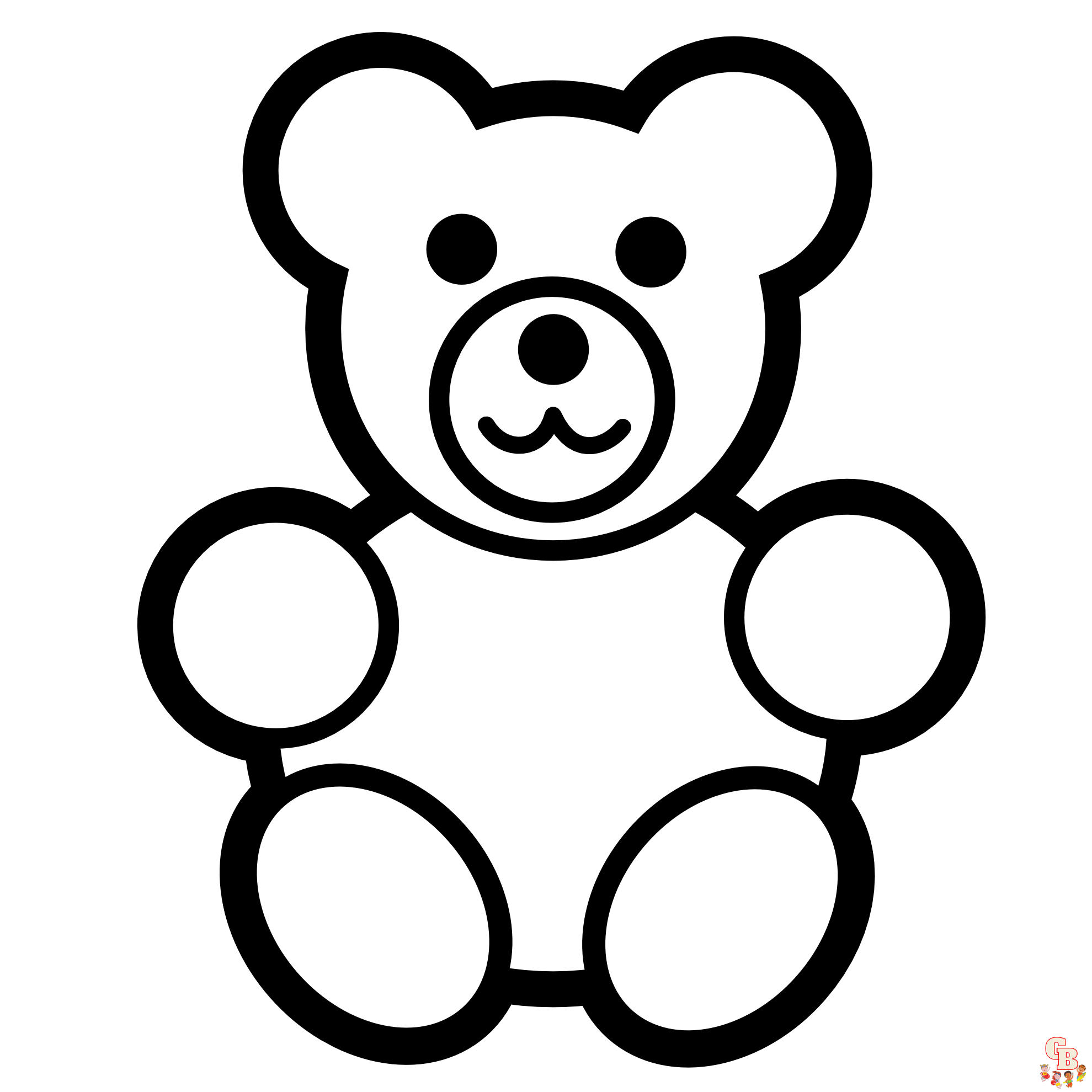 Gummy Bear Coloring Pages Printable Free U0026 Fun Coloring