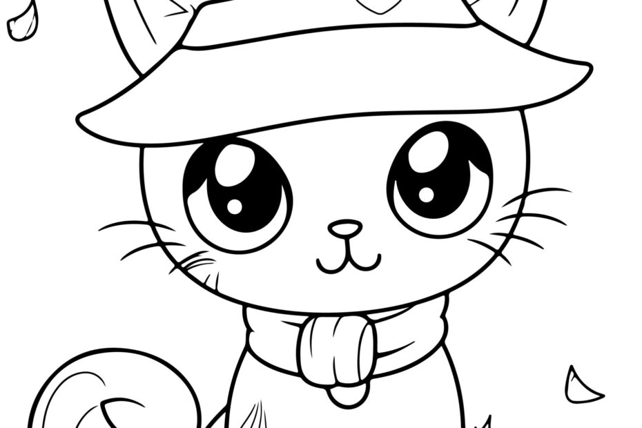 Halloween Coloring Book Beautiful Cat Coloring Pages Cute Cats Ghosts Pumpkins Made By Teachers