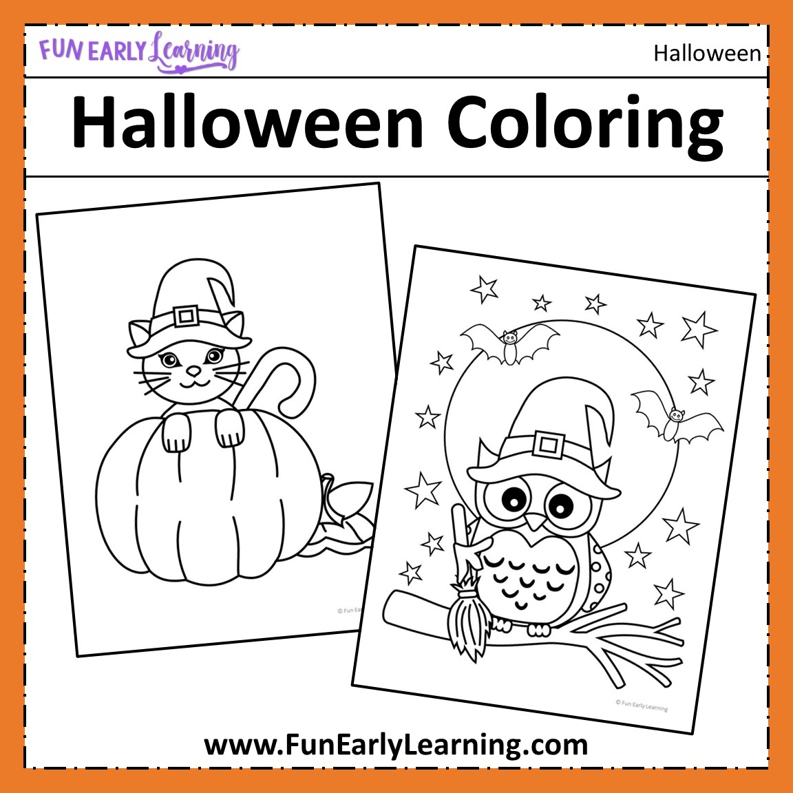 free coloring pages for halloween printable